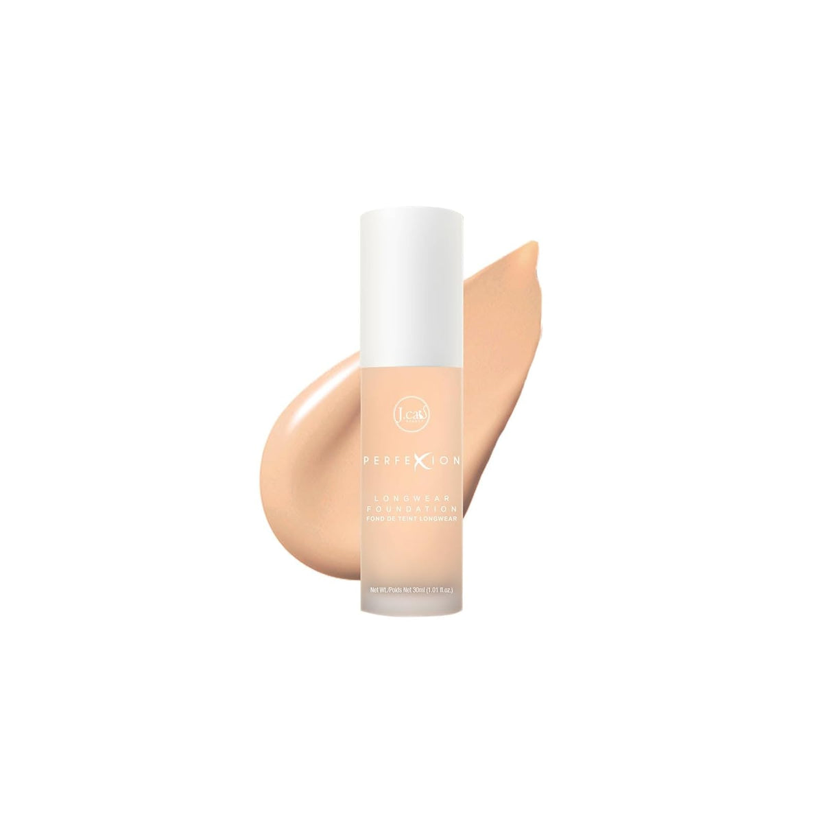 J.Cat Beauty Skin Foundation Concealer, 1.01 Fl Oz (Pack of 1), Vanilla Bean