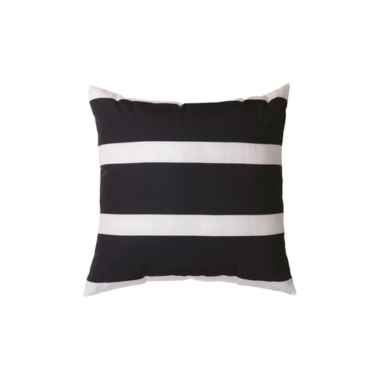 MWW Pillow, 18x18, Black, White