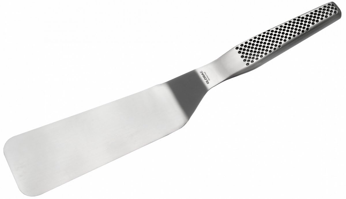 Global Food Spatula, Small, Stainless Steel
