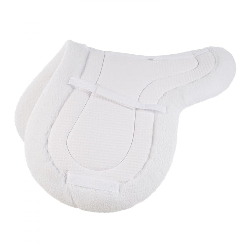 Horze Airflow Close Contact Shaped Pad - White - Horse