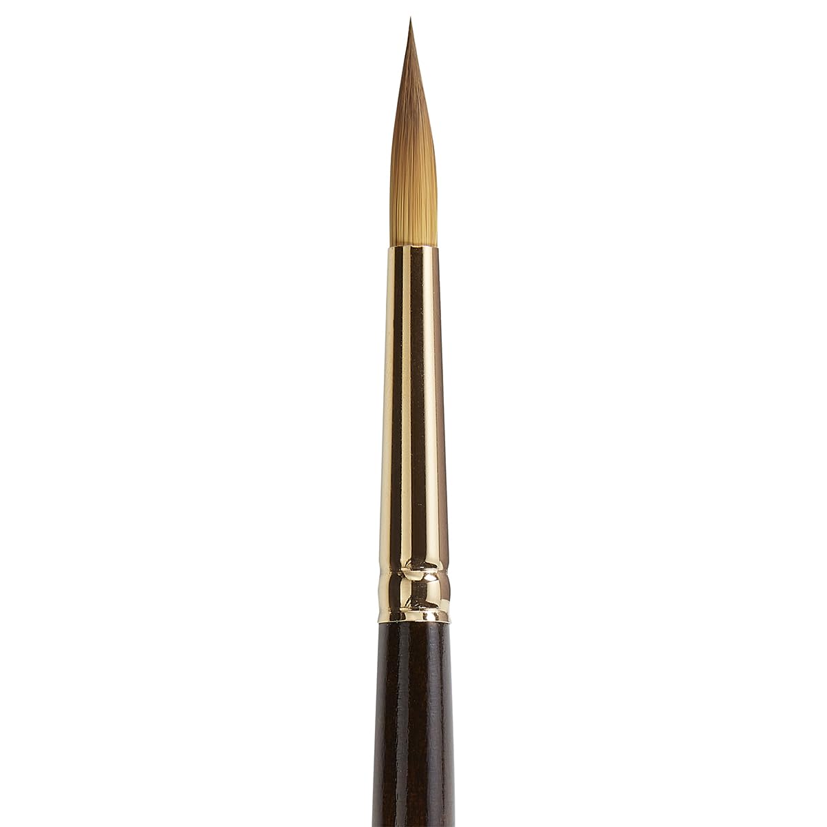 KINGART Finesse 8020 Ultra Round Series Kolinsky Sable Synthetic Blend Premium Watercolor Artist Brushes (8)