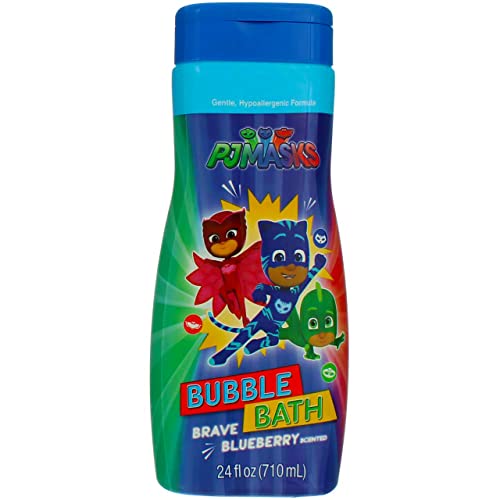 PJ Masks Bubble Bath 24Ounce Brave Blueberry, 24.0 Ounce