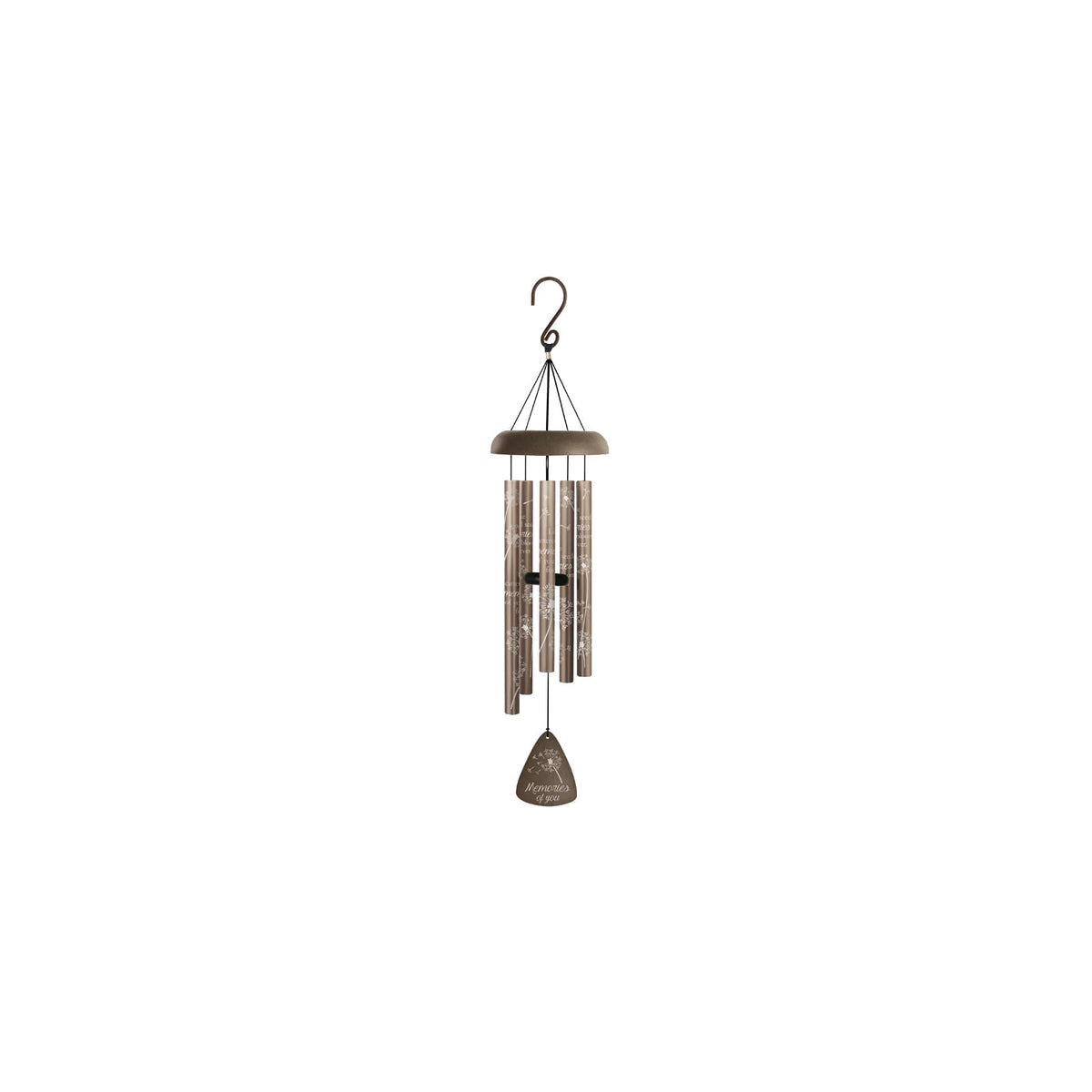 Carson Wind Chime, Brown