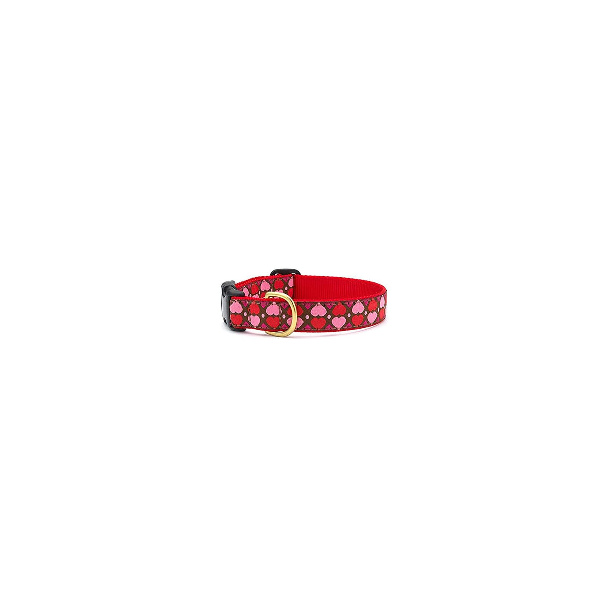 Up Country Animal Collar, Size 14, Red