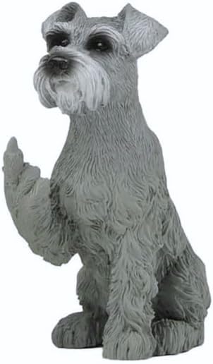 JFSM INC. Figurine, 3 inches, Grey Schnauzer