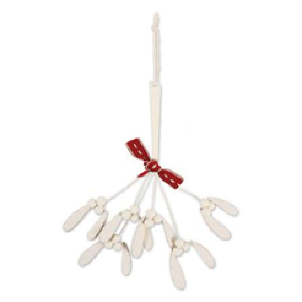 Two's Company Mistletoe Bunch Ornament