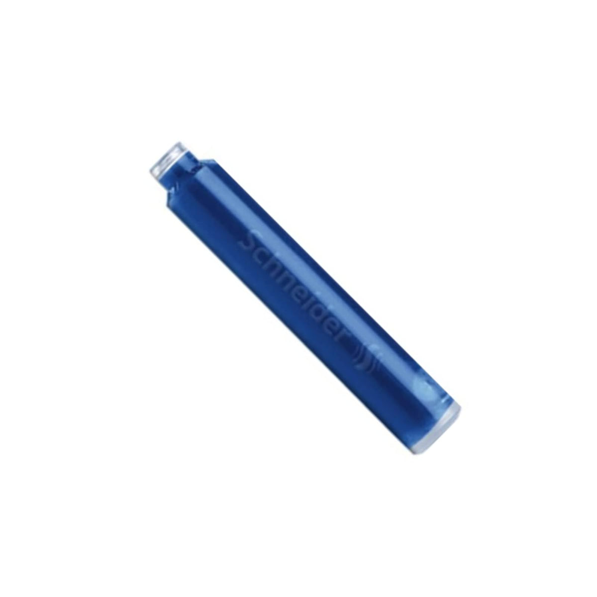 Schneider Pen Marker Ink Cartridge Refill, Blue, 6 Cartridges