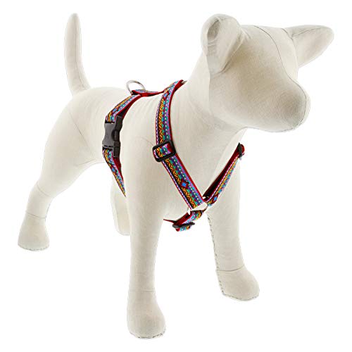 Adjustable Large Dog Harness by Lupine 1" Wide El Paso Design with 24-38" Girth