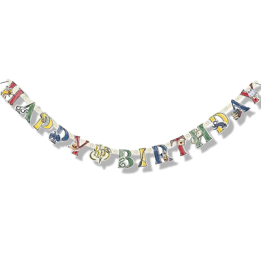 Unique Industries Unique 23568 Birthday Banner-1.82 m-Harry Potter Party, Multicolour
