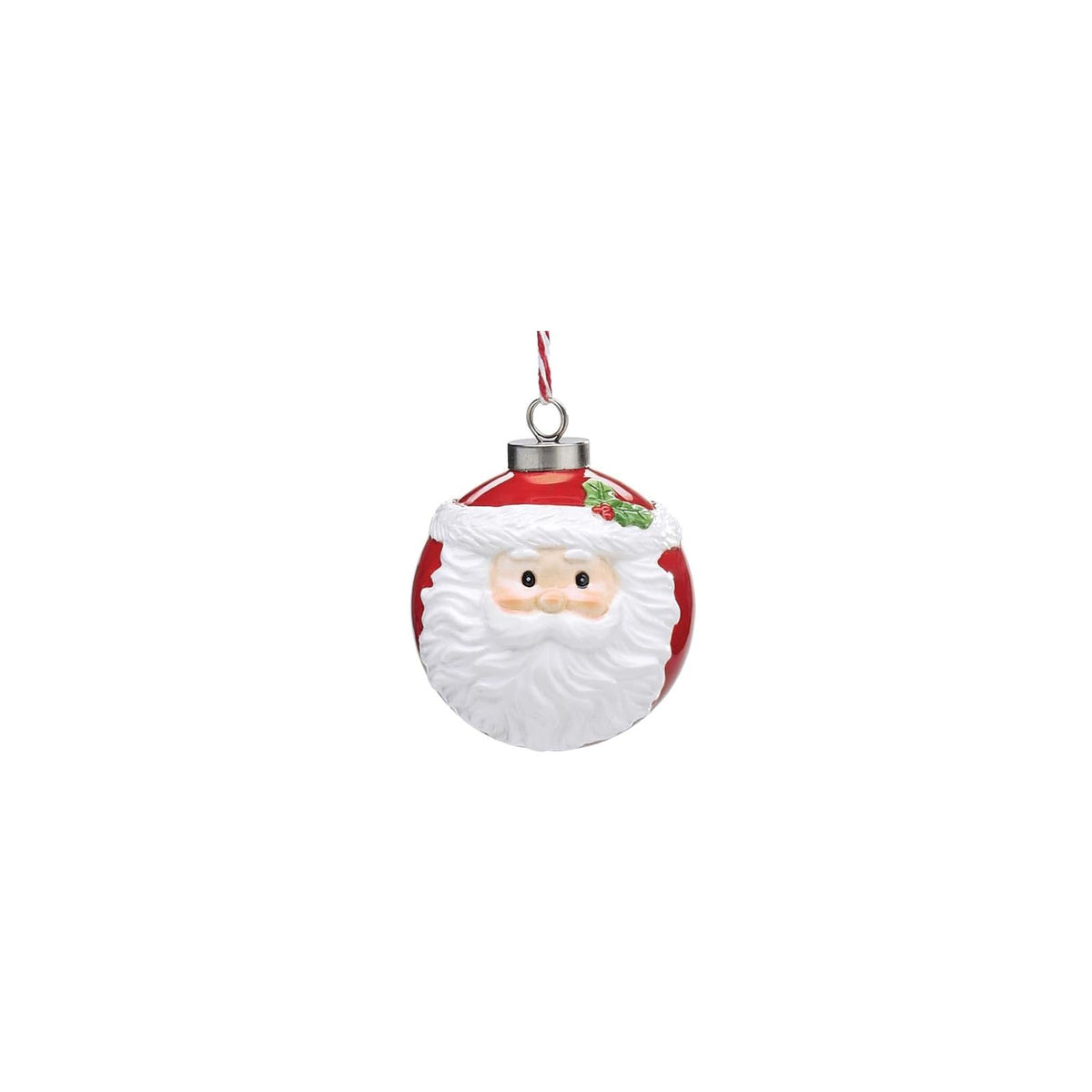 burton + BURTON Hanging Ornament, 3-Inches, Red/White