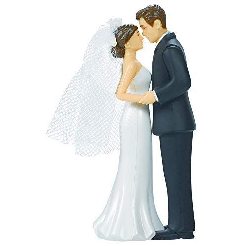 amscan Bride & Groom Cake Topper | Wedding and Engagement Party