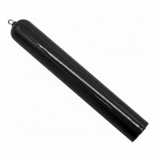 Deep Drop Weights - Offshore Fishing - Swordfish & Cod Weights (Black Vinyl, 8lbs)