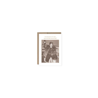 Shannon Martin Design Greeting Card, 4.5" x 6.25", Rich Copper and Sepia Tones