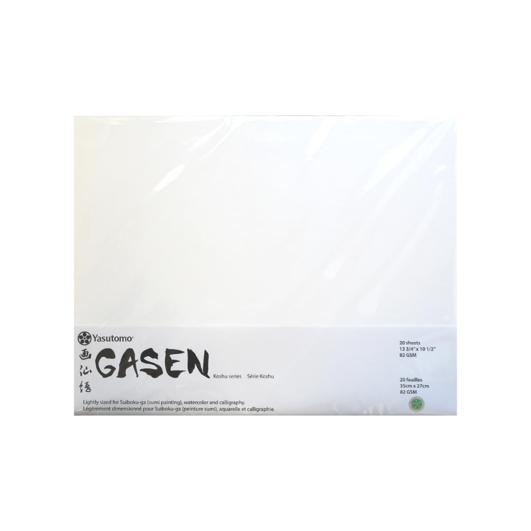 Yasutomo Art Media Paper, 13.75 x 10.5 inches, White