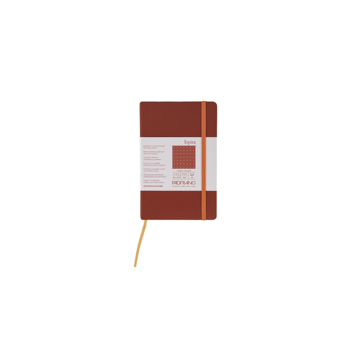 Fabriano Blank Book, Dotted, Red