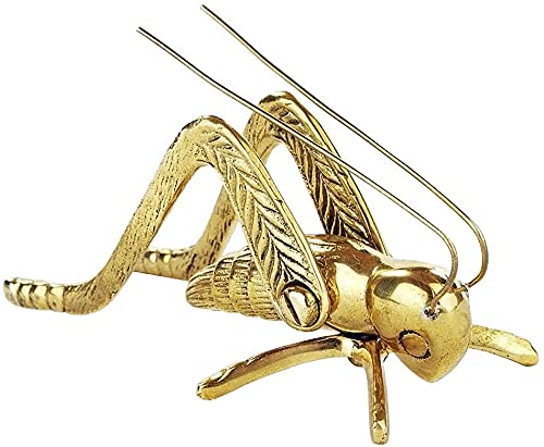 Upper Deck Solid Brass Cricket ~ Fireplace Cricket on The Hearth