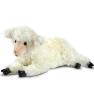 HANSA Cuddly Sheep with Lifelike Face and Soft Plush Fur
