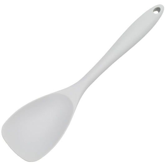 Chef Craft Premium Silicone Spoon Spatula, 11.5 inch, Gray