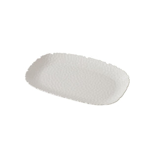 Pampa Bay Dishware Plate, 18 x 12 Inch, White