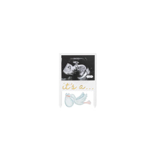 Mud Pie Cake Topper, 6 1/2" x 4 1/2", White