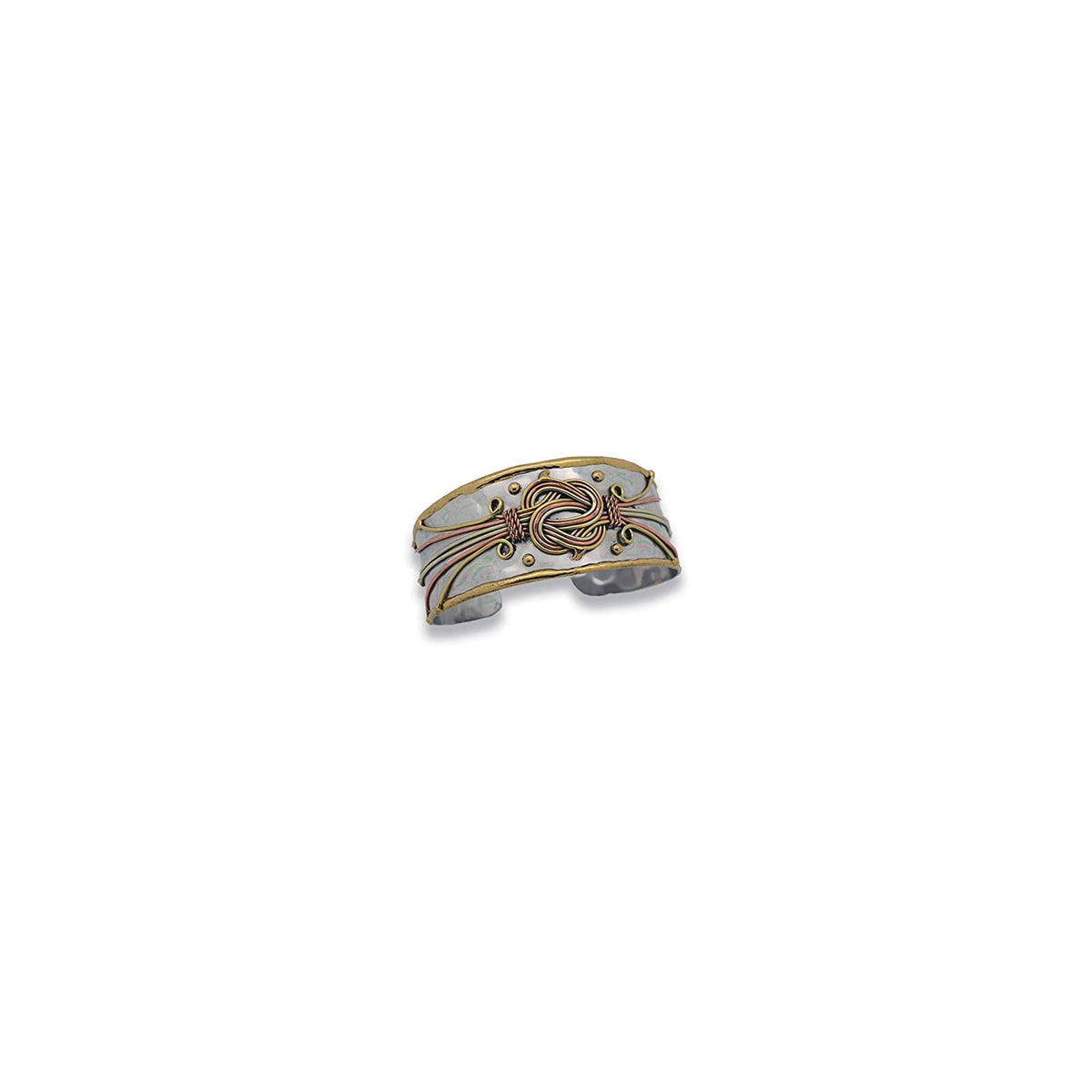 Anju Bracelet, adjustable, Brass