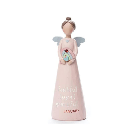 Blossom Bucket Figurine, Small, Pink