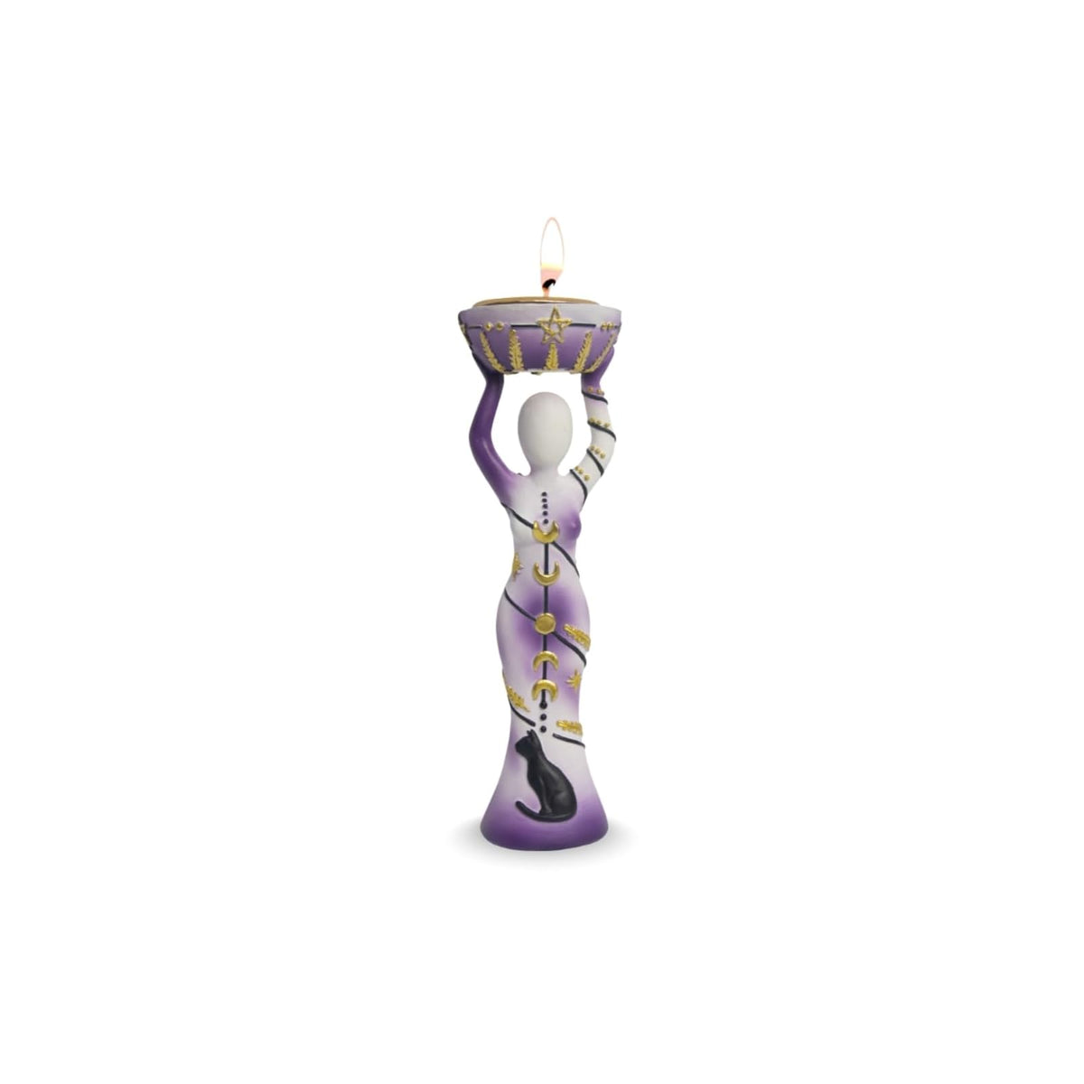 Kheops International Candle Holder, One Size, Purple