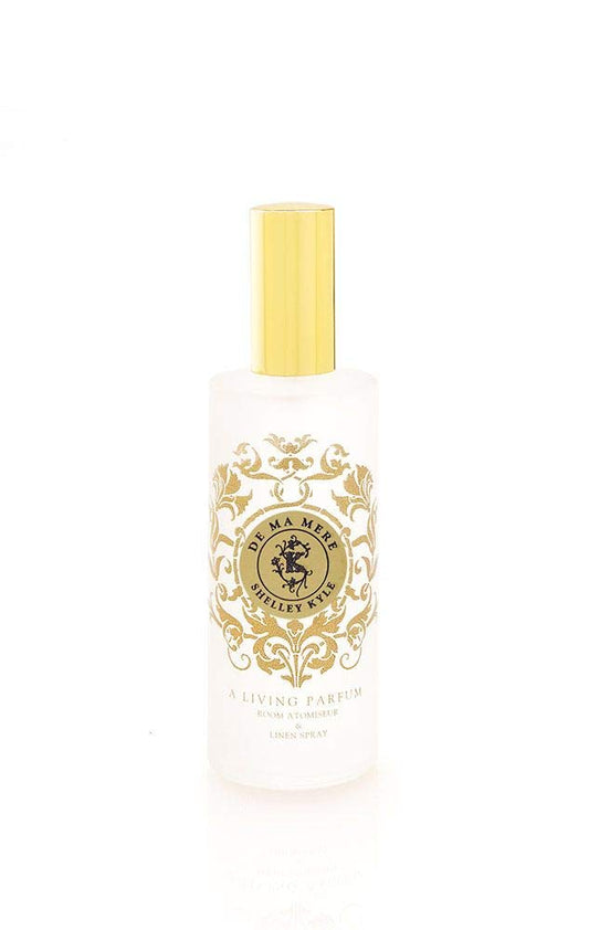 Shelley Kyle De Ma Mere Natural Living Parfum/Room Spray, Long-Lasting Fragrance Combination of Acacia, Amber, Beeswax and Linden Blossom Scent, 100ml