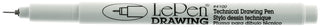 UCHIDA Le Technical Drawing Pen Art Supplies, 0.03mm Black