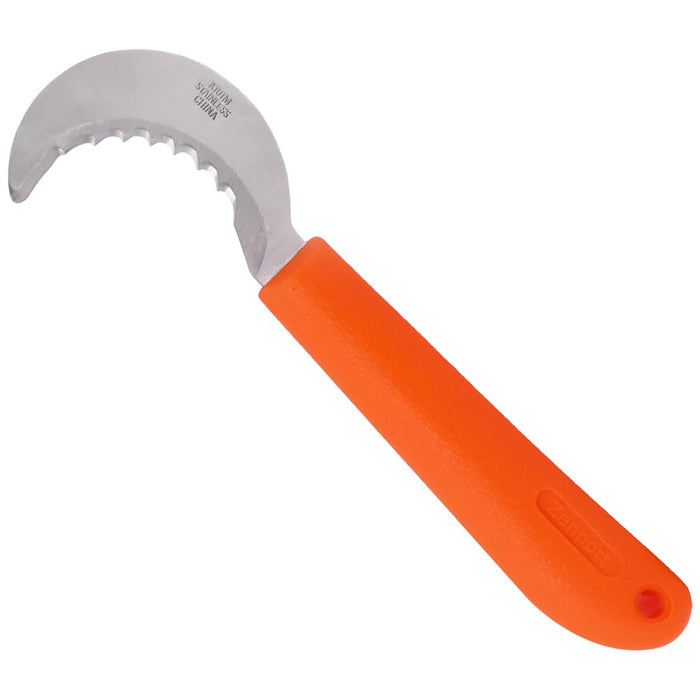 Zenport Grape Hook Knife K101M Mini Harvest/Utility Hook Knife, Grape And Melon, 2.5-Inch Curved Serrated 440 Stainless Steel Blade