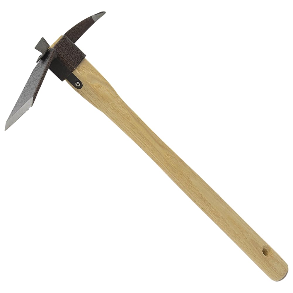 Zenport J605 Planting Hoe, 2.5-Inch Wide Carbon Steel Blade, 3-Inch Pick