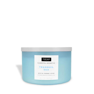 Empire Candle Tuscany 15 oz. Tranquil Sea Soy Blend Jar Candle One Size
