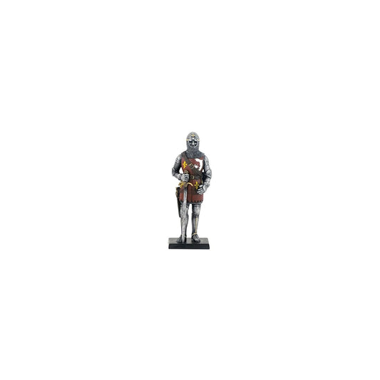 US Figurine, 5.13 inches, Red With White Decoration