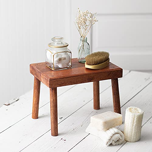 CTW Home Collection 370417 Traditional Farm Footstool