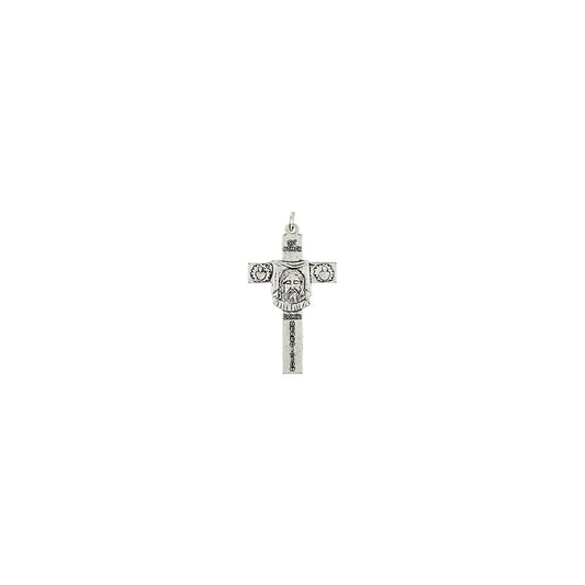 Autom Charm, 2", silver