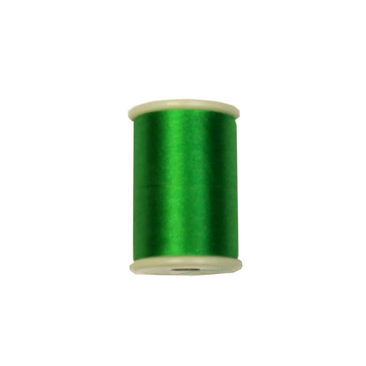 Clover 50 Wt Light Kelly Silk Thread, 109 yd
