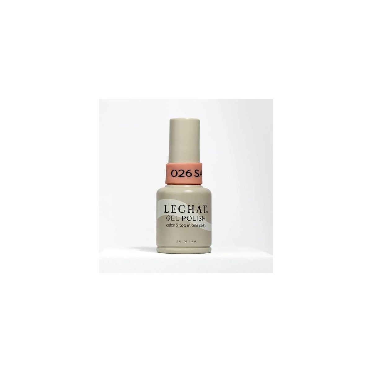 LECHAT Nail Polish, 0.5 Fl Oz (Pack of 1), Salmon Run