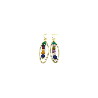 Anju Earring, Multicolor, Dangle