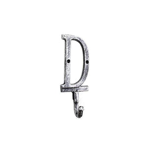 Hampton Nautical Storage Hook, Silver, Rustic