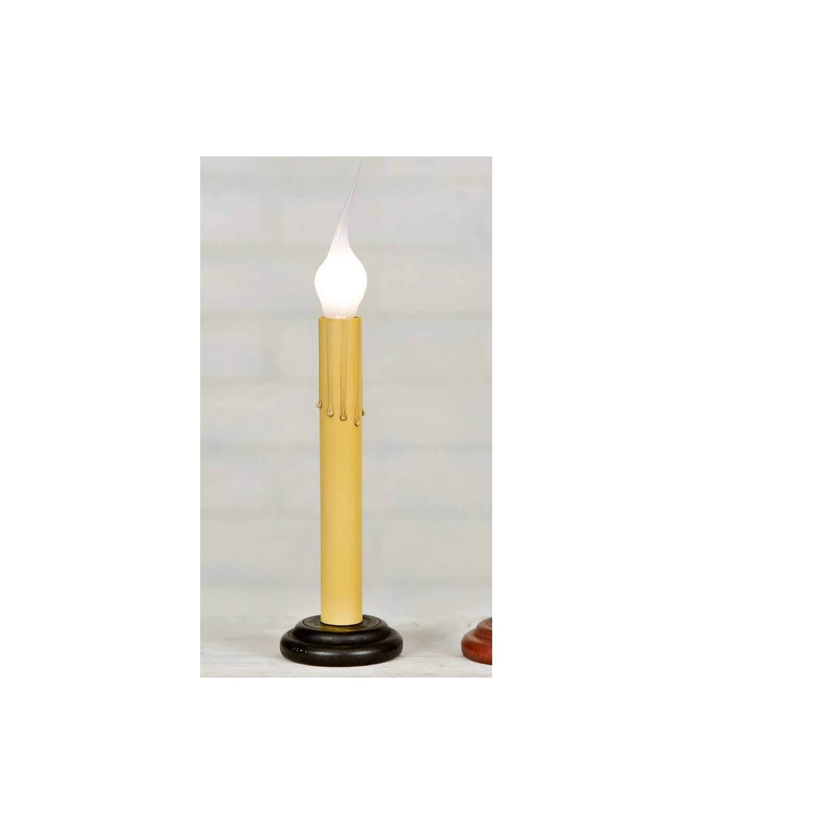 Colonial Tin Works Candle Holder, Brown