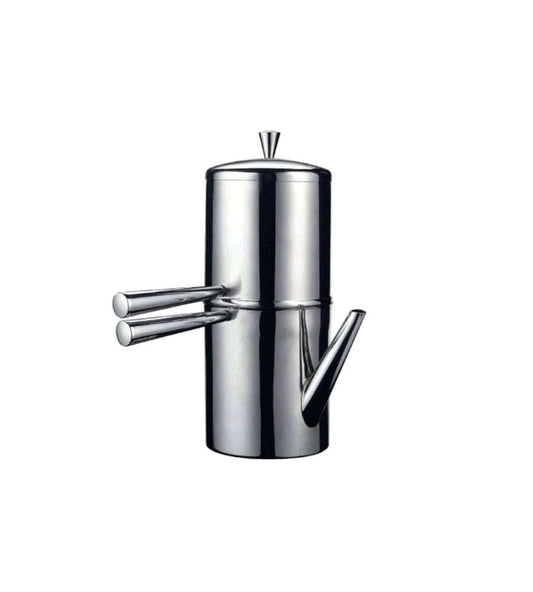 Gary Valenti Ilsa Stainless Steel Neapolitan Drip Coffee Maker with Spout, 9 Cup
