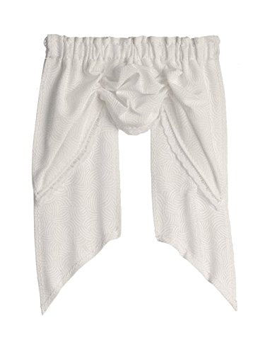 Melody Jane Dollhouse Country Balloon White Curtains Miniature Window Accessory