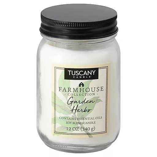 Tuscany Candle™ Farmhouse Collection 12 Oz (Garden Herbs)