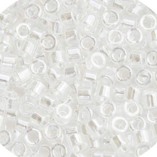 John Bead Craft Bead, 15/0, Crystal Luster
