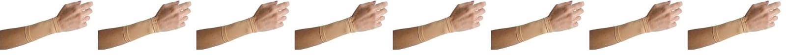 Tatjacket Tattoo Cover Up Concealer Sleeve, Wrist or Instep coverage, UPF 50 Protection, Slip Free, for Men & Women (Unisex), 2 Pack, TAN