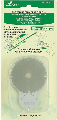 CLOVER Rotary 60mm Blade Refill, 5 EA