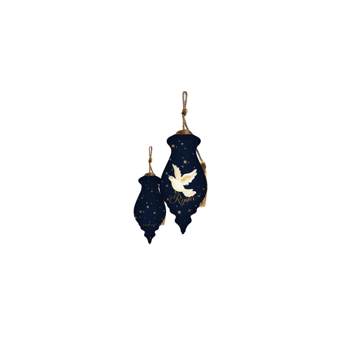 Inner Beauty Gifts Hanging Ornament, Blue