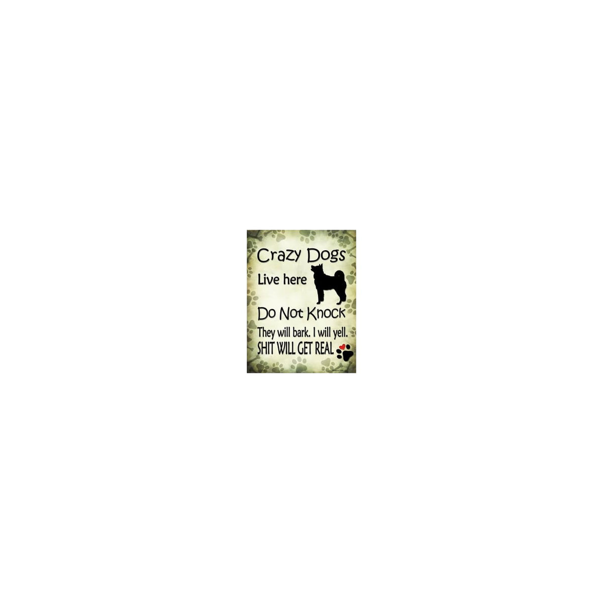 SMART BLONDE Decorative Signage, 9x12 inches, Modern