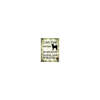 SMART BLONDE Decorative Signage, 9x12 inches, Modern