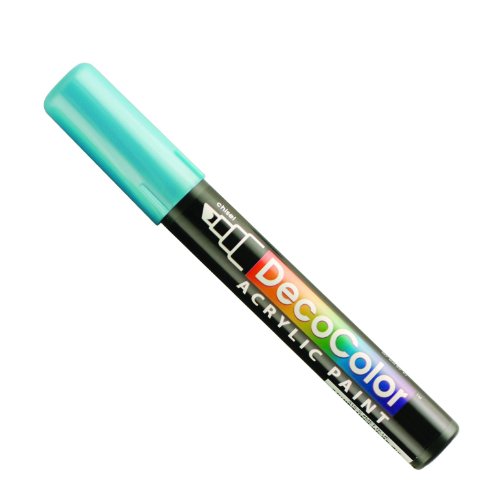 Uchida 315-C-M3 Marvy Deco Color Chisel Tip Acrylic Paint Marker, Metallic Blue